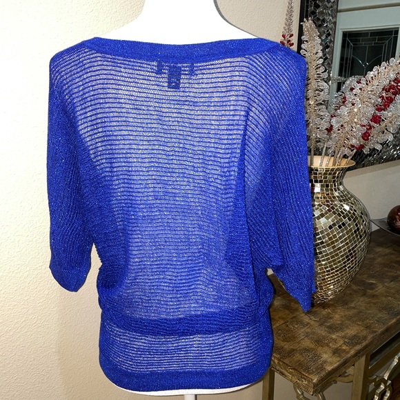 Ana blue sheer top - Picture 4 of 14